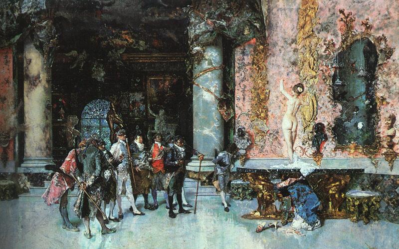 Mariano Fortuny y Marsal The Choice of a Model oil painting picture